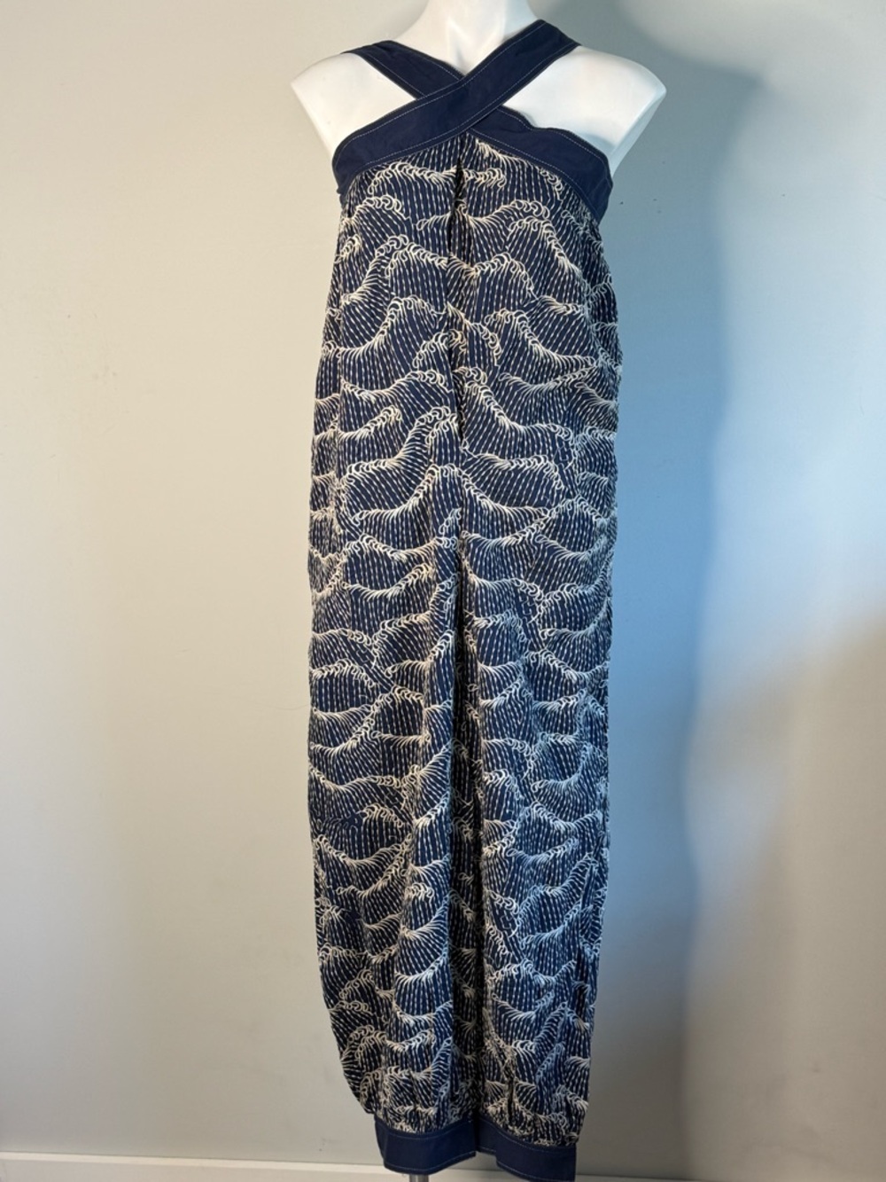 Made in India Romper 100% Cotton Pockets Medium EUC